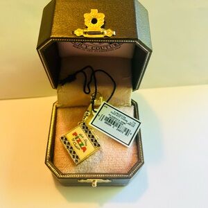 Juicy Couture Pizza Box Charm w/ Box